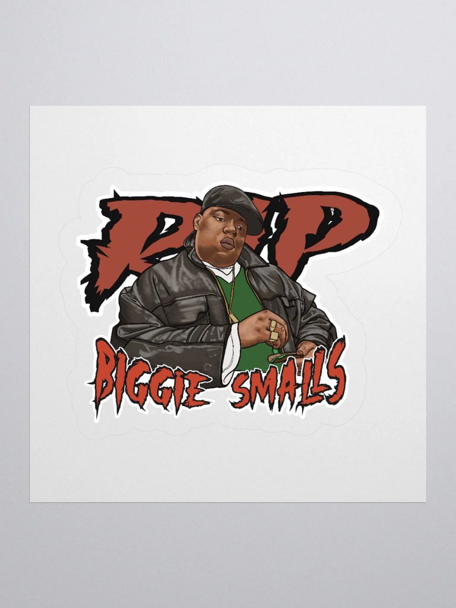 Biggie Smalls Sticker product image (1)