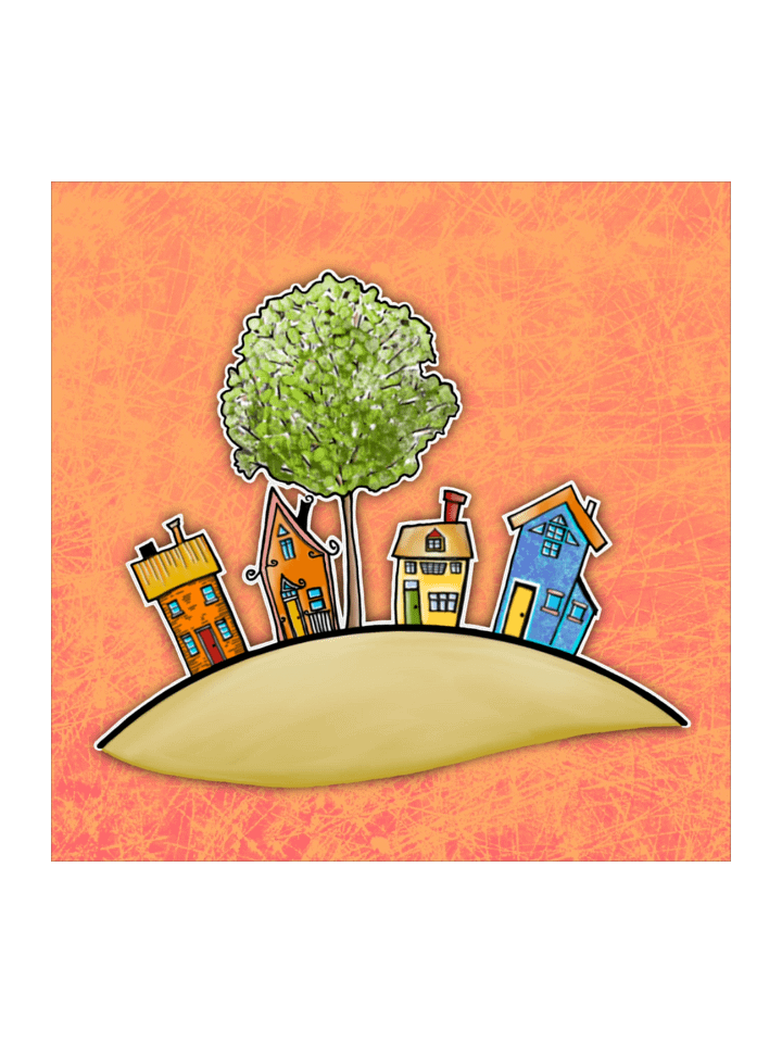 Whimsical KidLit House Stickers product image (3)
