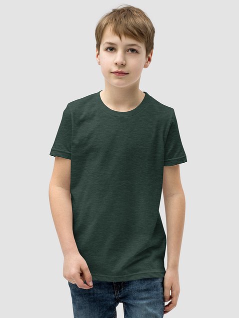 Photo showing Bella+Canvas Youth Short Sleeve T-Shirt