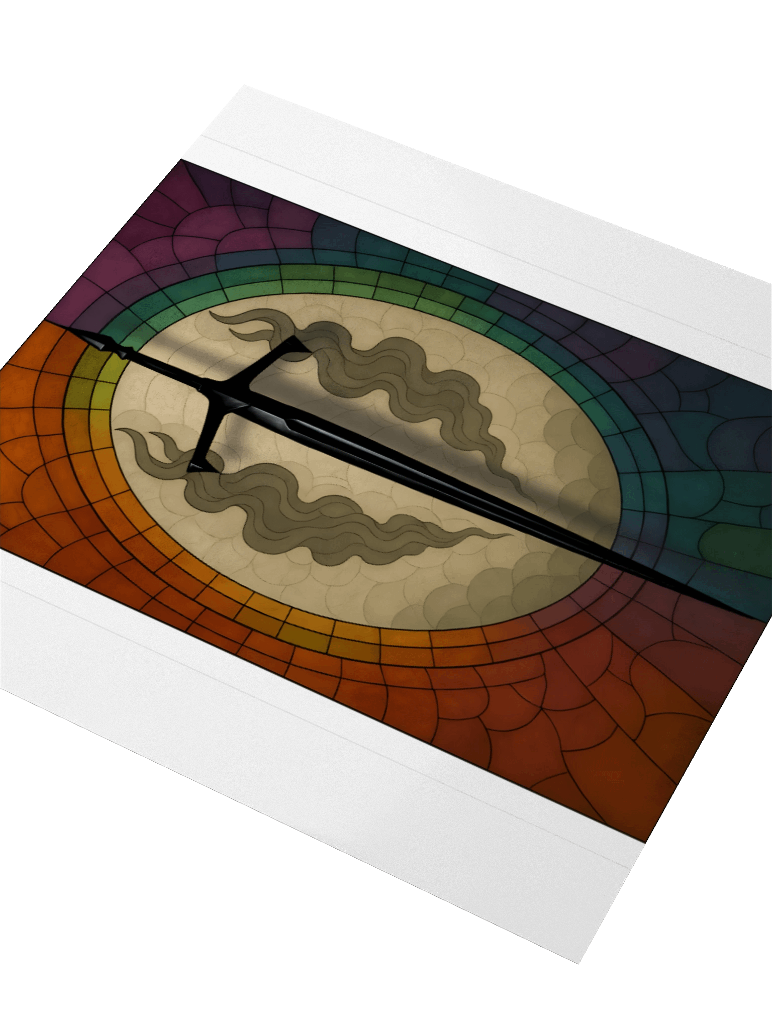 Blood and Smoke Sticker Rectangle product image (3)