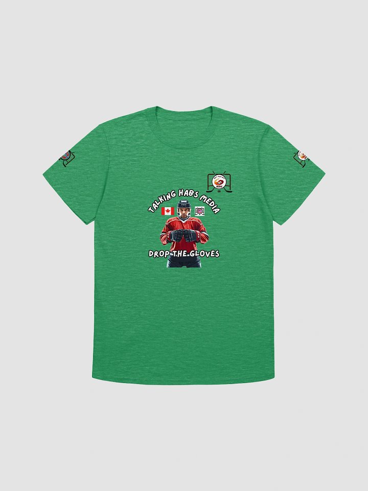 Talking Habs "Drop the Gloves" White Design T-Shirt product image (1)