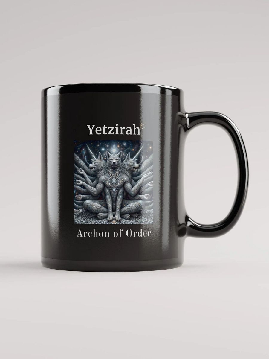 Supernal Yetzirah | Black Glossy Mug product image (3)