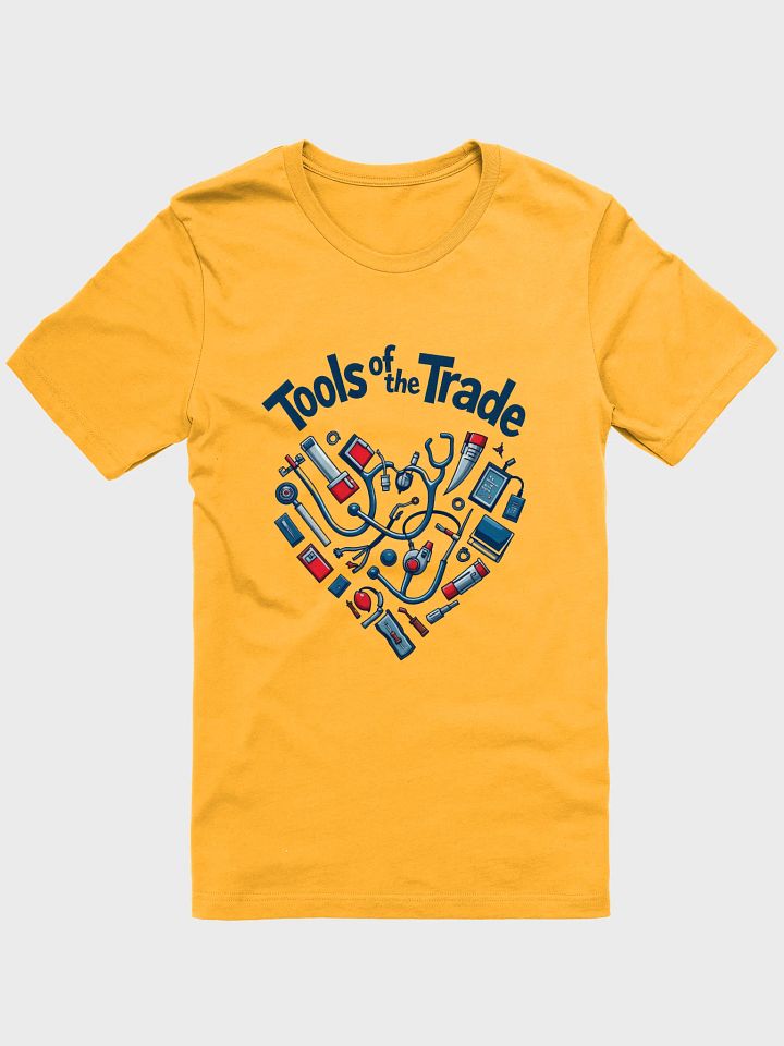 medical tools, heart-shaped, Heartbeat Essentials T-Shirt product image (3)