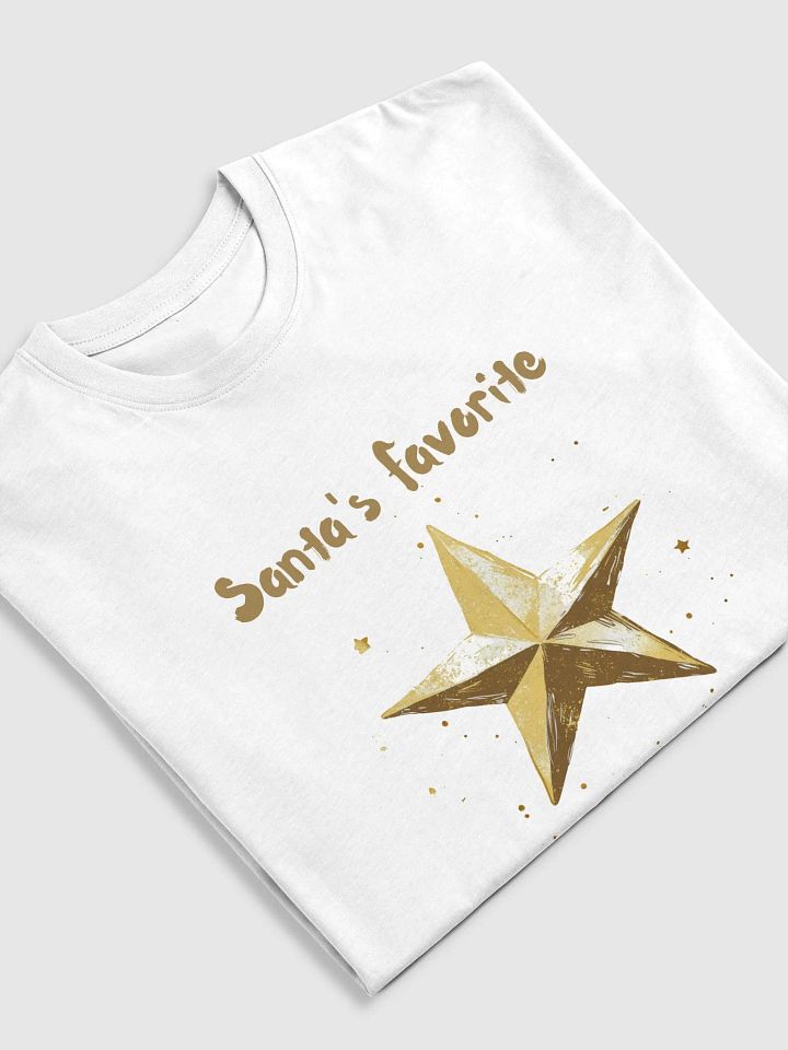 Christmas Men's T-shit | Santa's favorite product image (2)