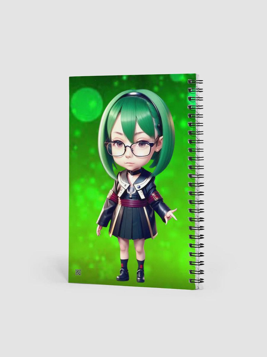 (GREEN CHIBI) K Spiral Notebook product image (2)