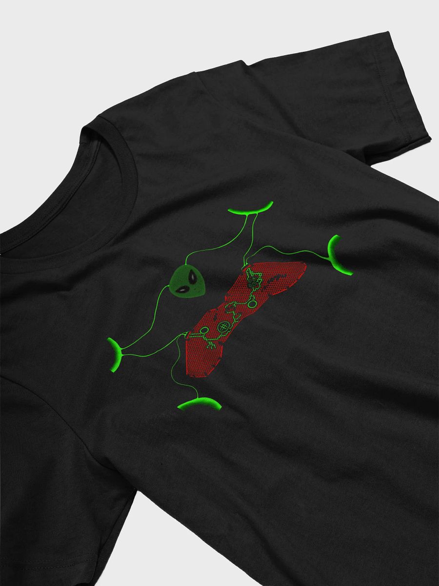 Pixelated Alien Gamer T-Shirt product image (3)
