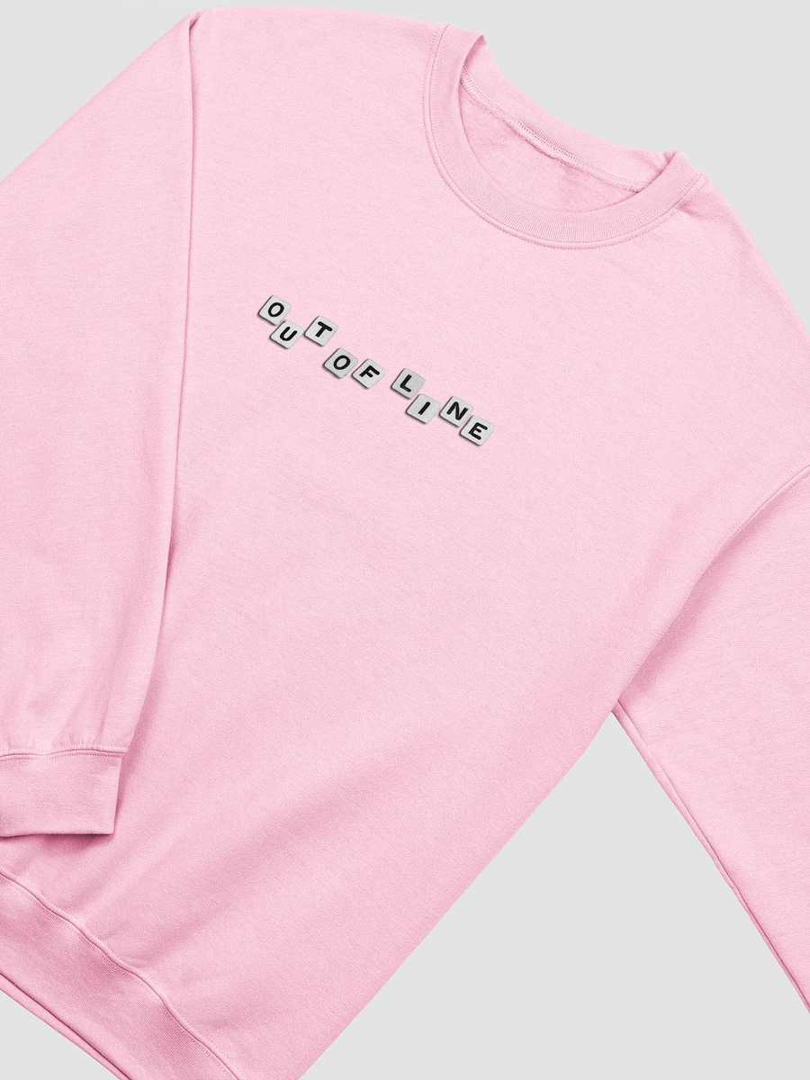 Crewneck with tattoo (pink/grey) product image (3)