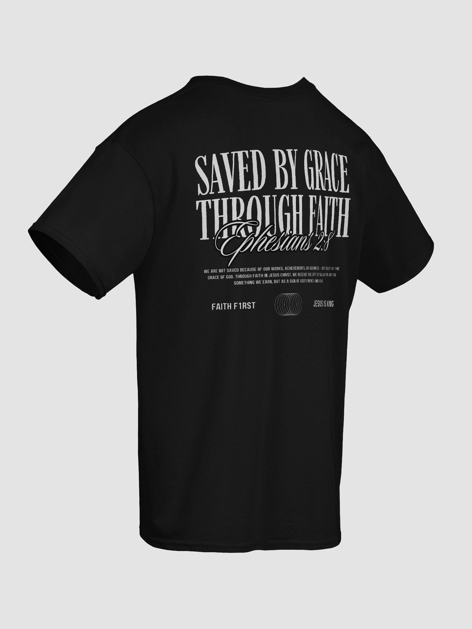 Ephesians 2:8 - Saved By Grace Unisex T-Shirt product image (3)
