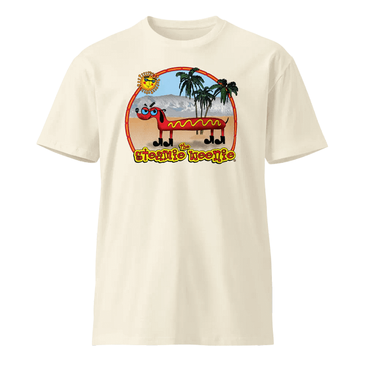 Retro Logo Tee (Natural) product image (1)