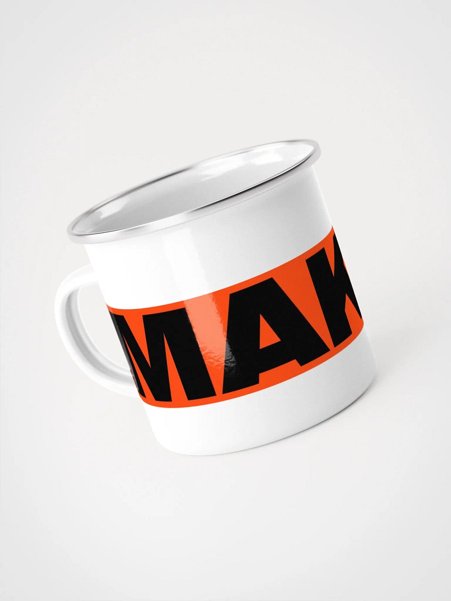 "MAKER" Enamel Mug product image (4)