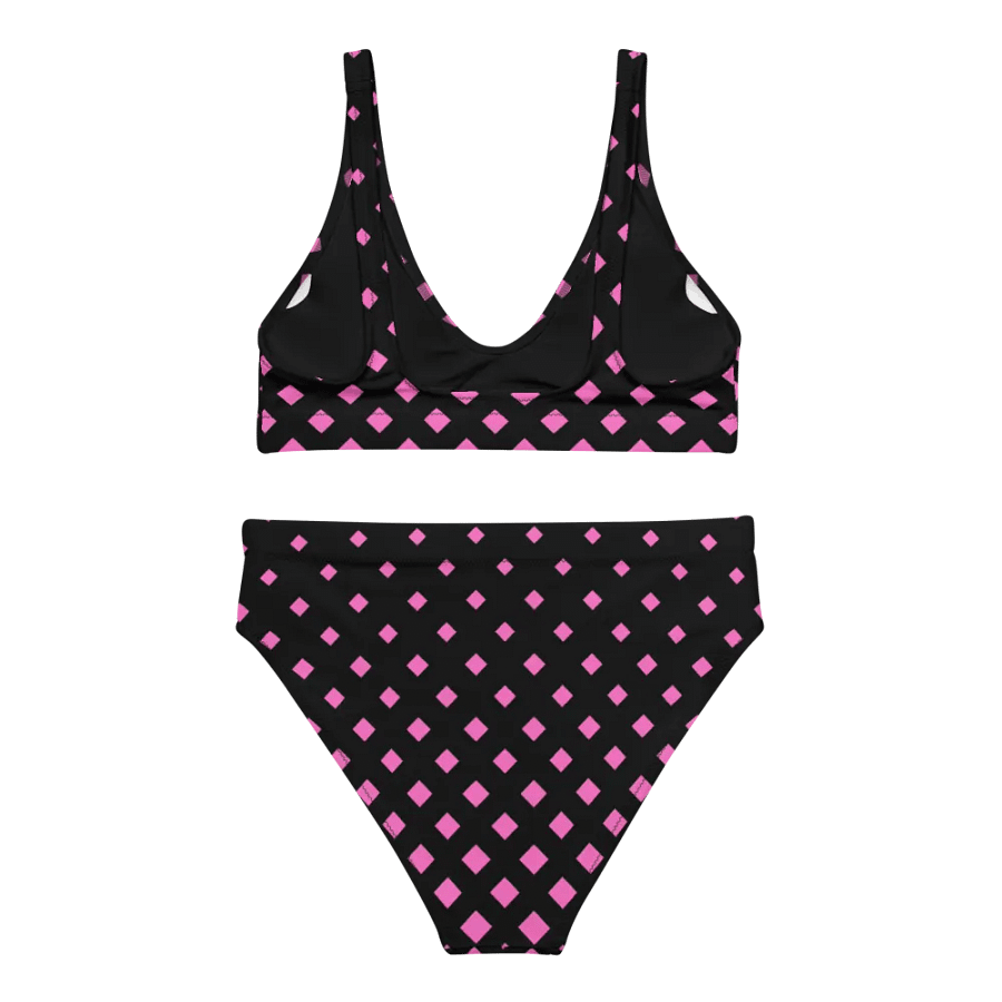 Midnight Sparkle High Waisted Bikini Set product image (8)