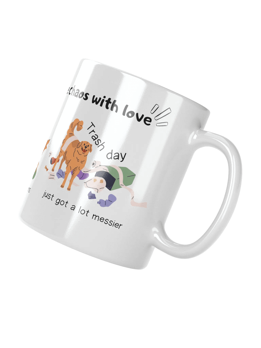 Dog Dad Chaos Ceramic Mug product image (4)