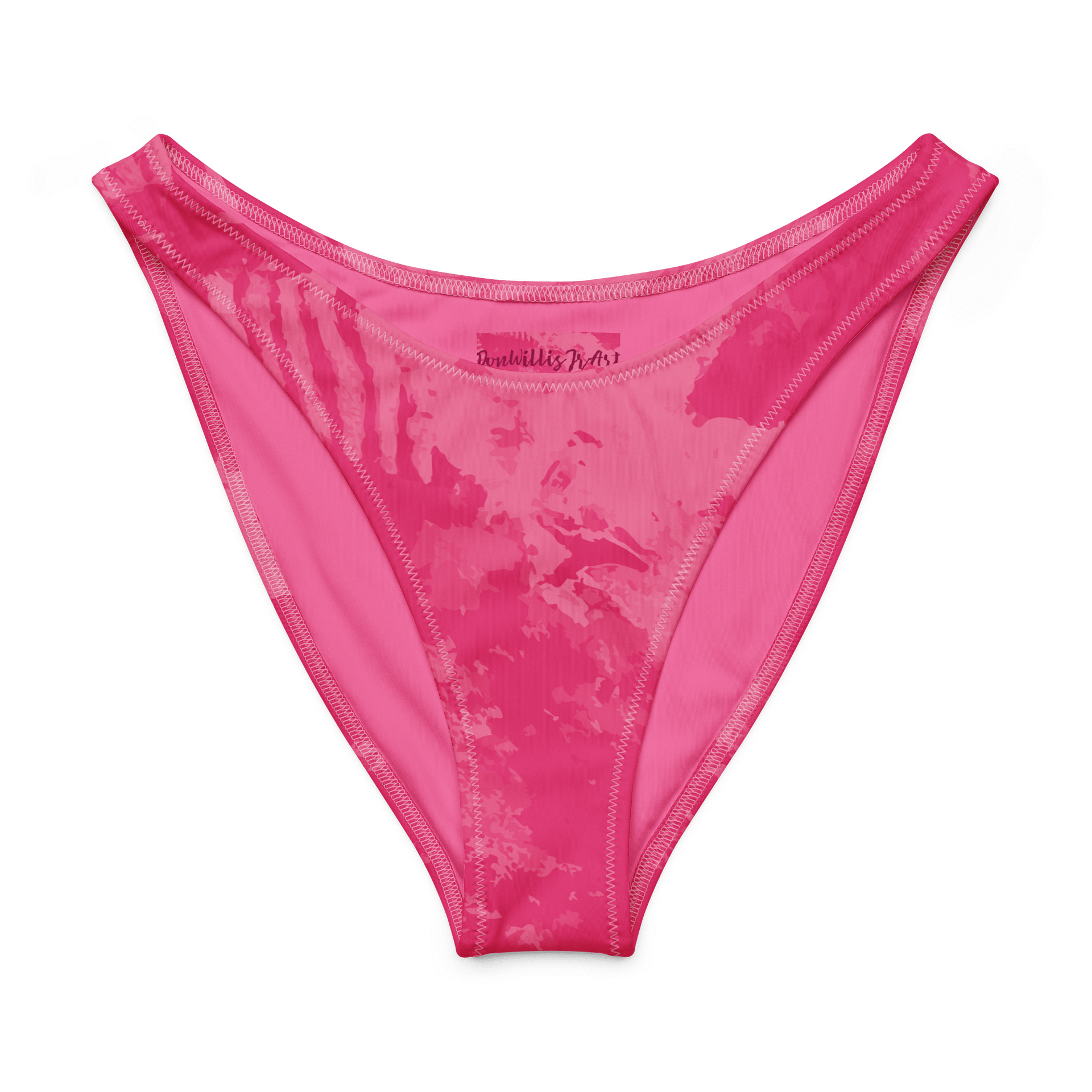 Radiant Pink Lilac Vibe Recycled Bikini Bottoms product image (8)