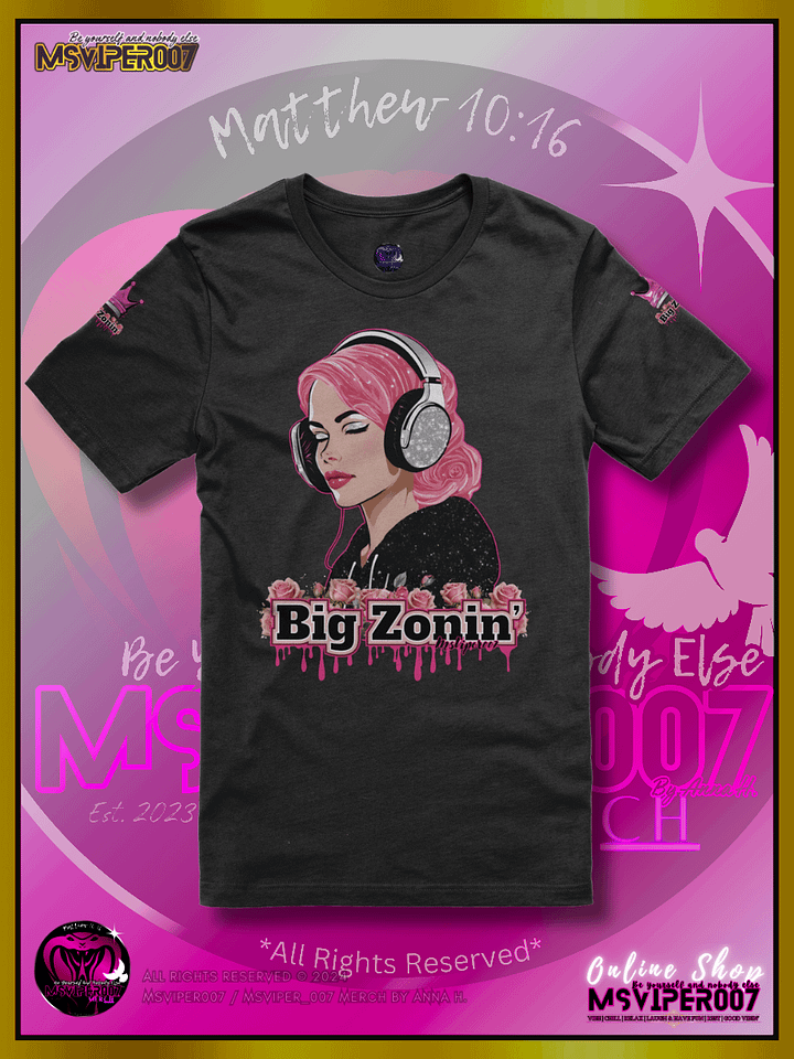 T-Shirt [BZ] - MsViper007's "Big Zonin' By Anna H. (A3)" Cozy Womens T-Shirt product image (1)