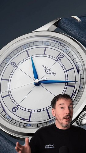 If you’re looking for a sector dial wristwatch for less than £500, it’s hard to say fairer than the Arcange Automatic Sector ...