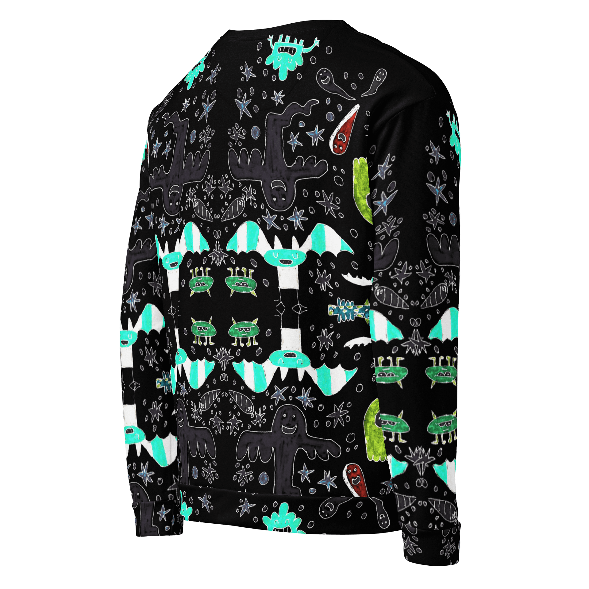 Spooky All-Over Print Sweatshirt product image (5)
