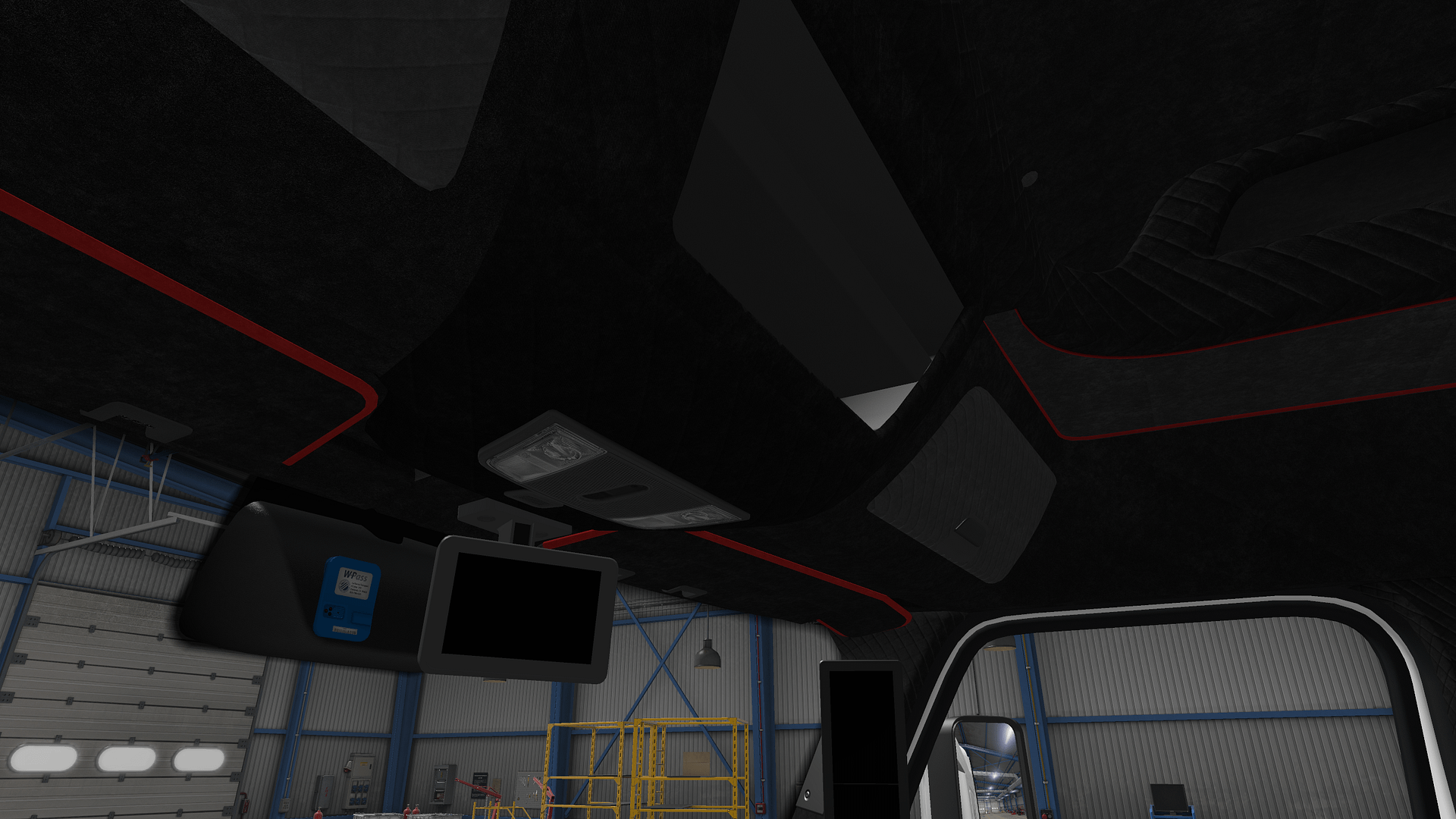 [CasG5-EWI_2] Freightliner Cascadia 2024 (Gen5) SL48- EnioWorkshop Interior Black product image (4)