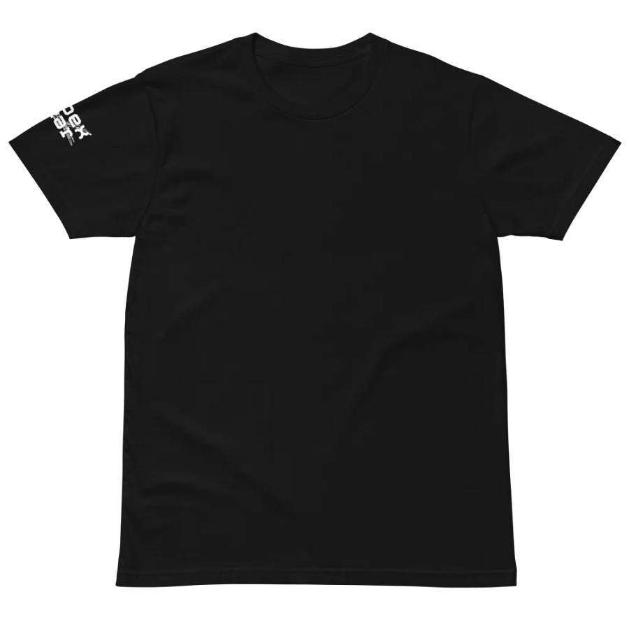 Never Give Up - Unisex Premium T-Shirt - White HApex Gear Black Logo product image (9)
