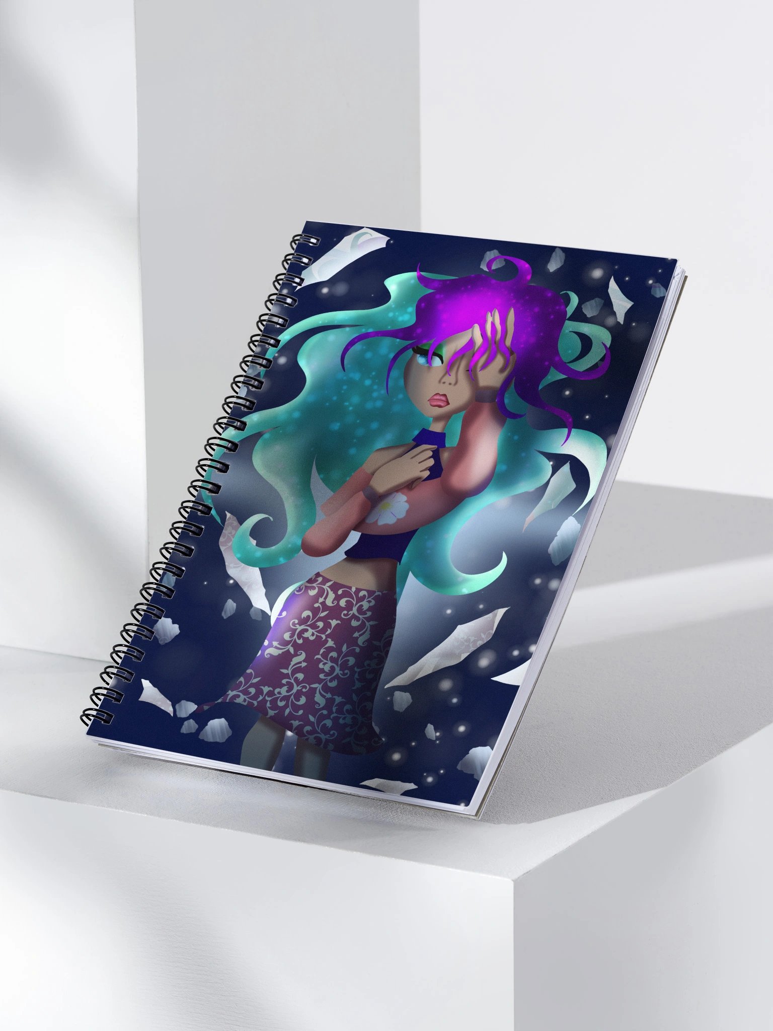 Sad Anime Girl Notebook product image (3)