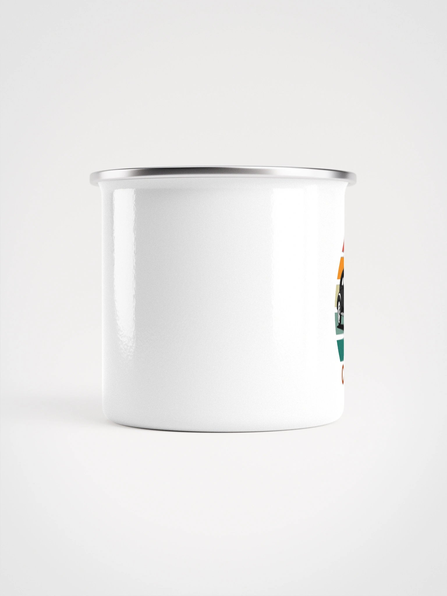 Retro Ride Enamel Adventure Mug product image (2)