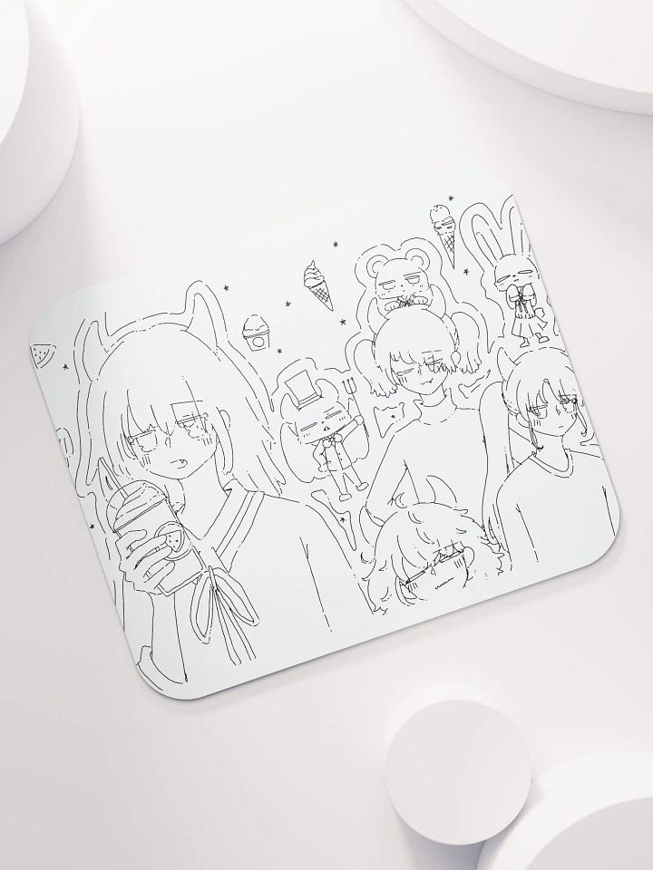 Hungry Demon & Friends Mouse Pad product image (1)