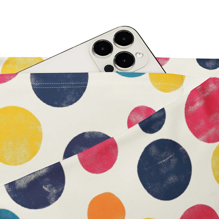 Polka Dot Illusion Vintage Retro Flare Leggings product image (8)