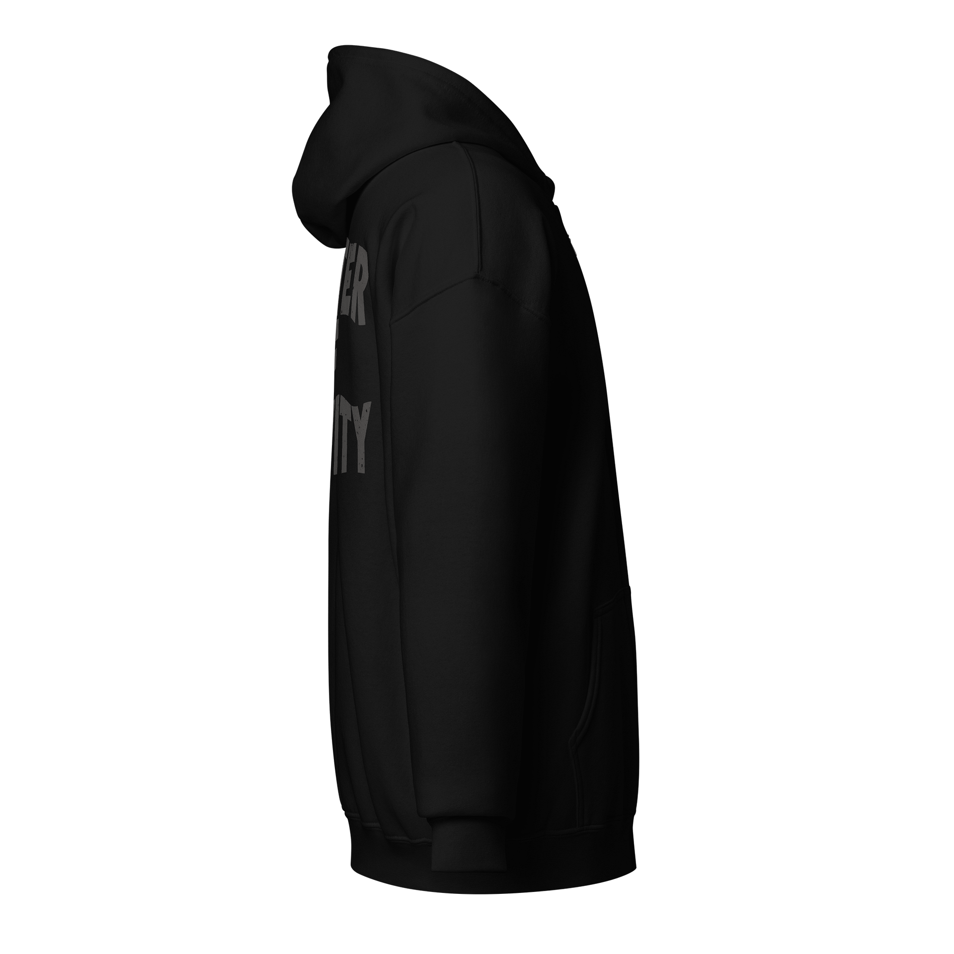 Hrafn Master of Gravity Crew Zip Hoodie Grey product image (4)