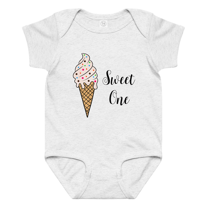 Sweet Swirl Baby Bodysuit product image (4)