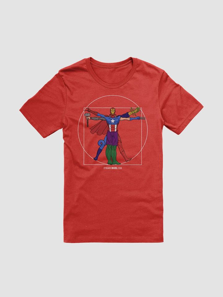 Marvel Vitruvian Man T-shirt product image (1)