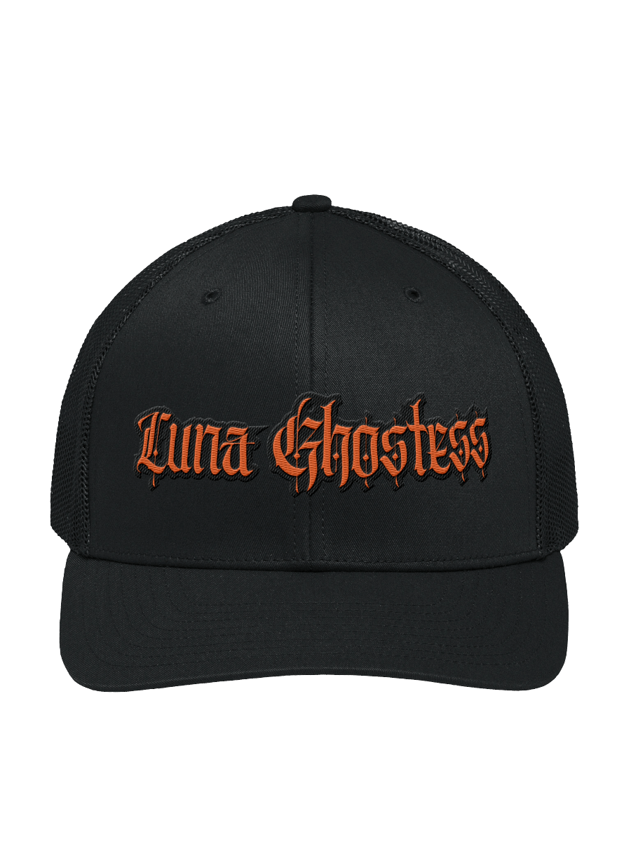 Luna Ghostess Trucker Hat (Orange) product image (1)