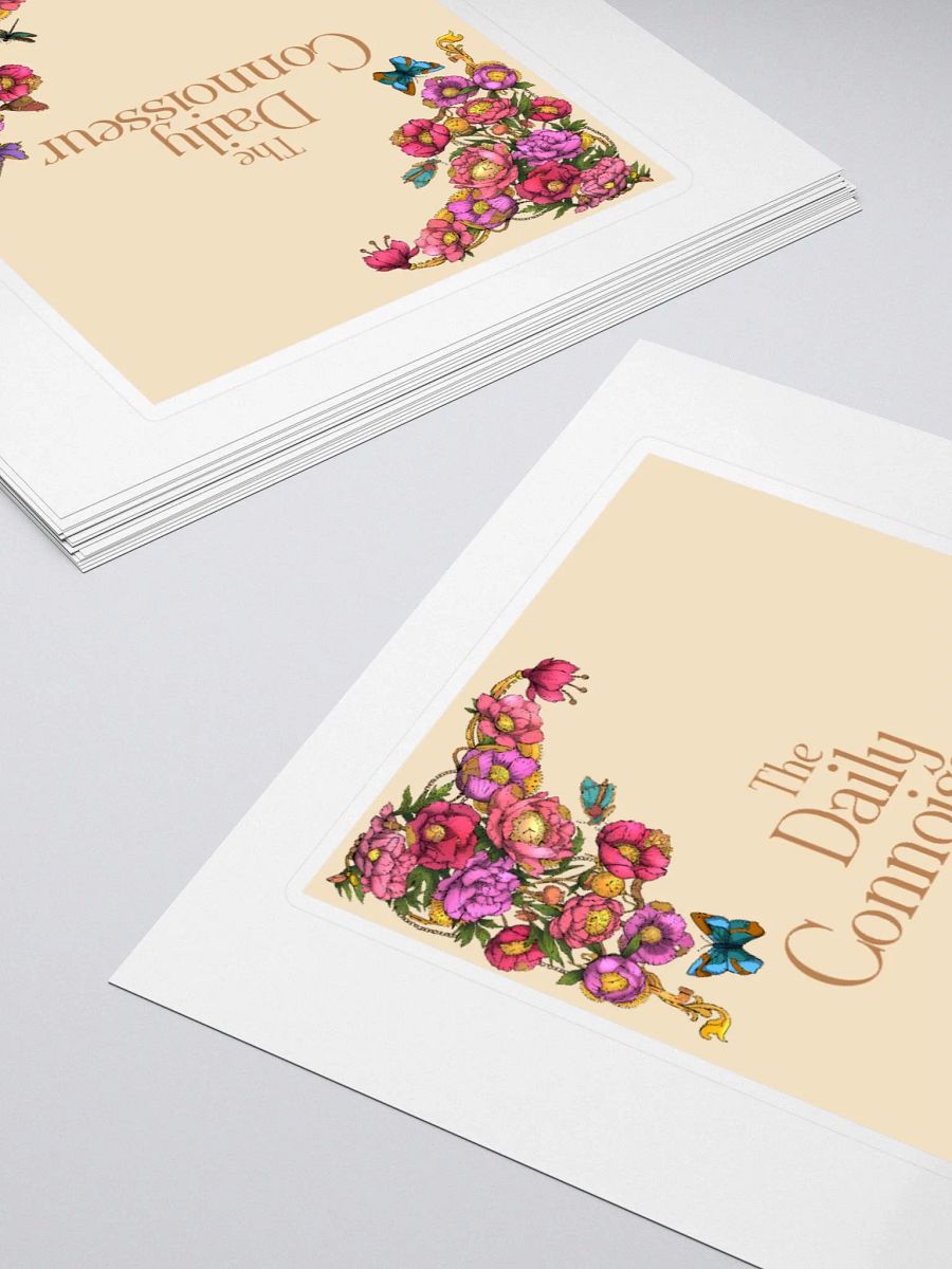 The Daily Connoisseur Steampunk Sticker product image (4)