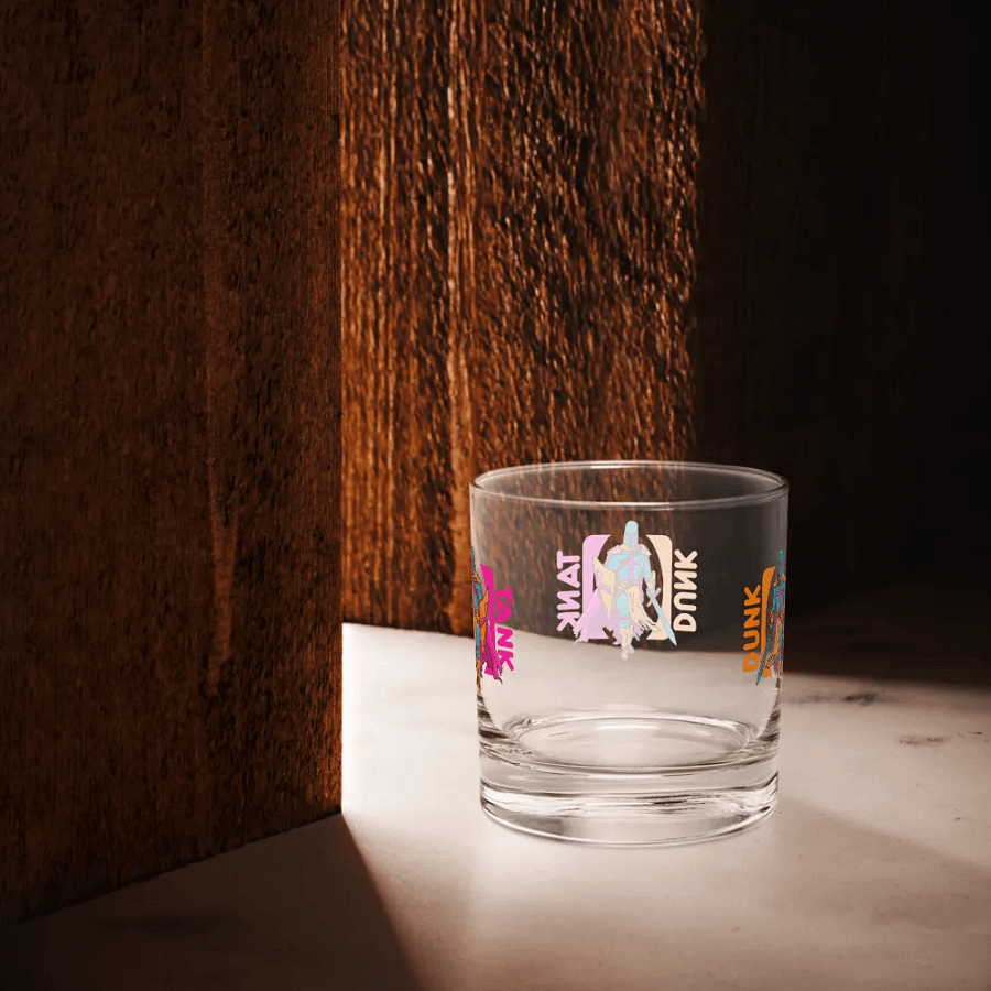 Dunk Tank Logo Whiskey/Rocks Glass product image (12)