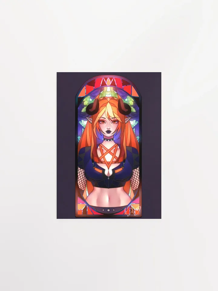 Sin In Stained Glass Poster product image (1)