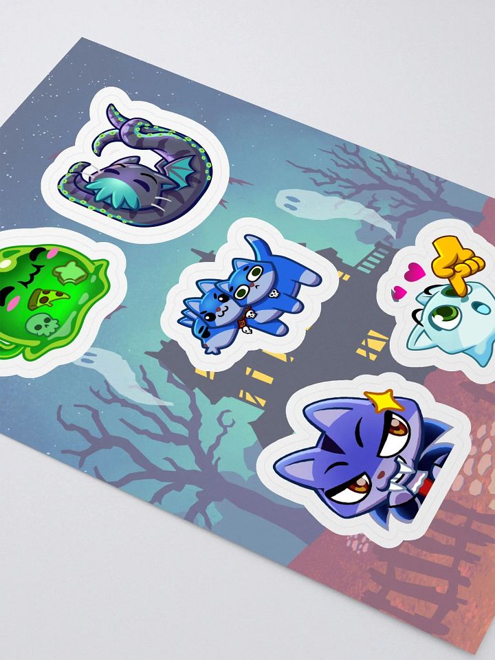 Spooky Ceruli-motes Sticker Sheet product image (2)