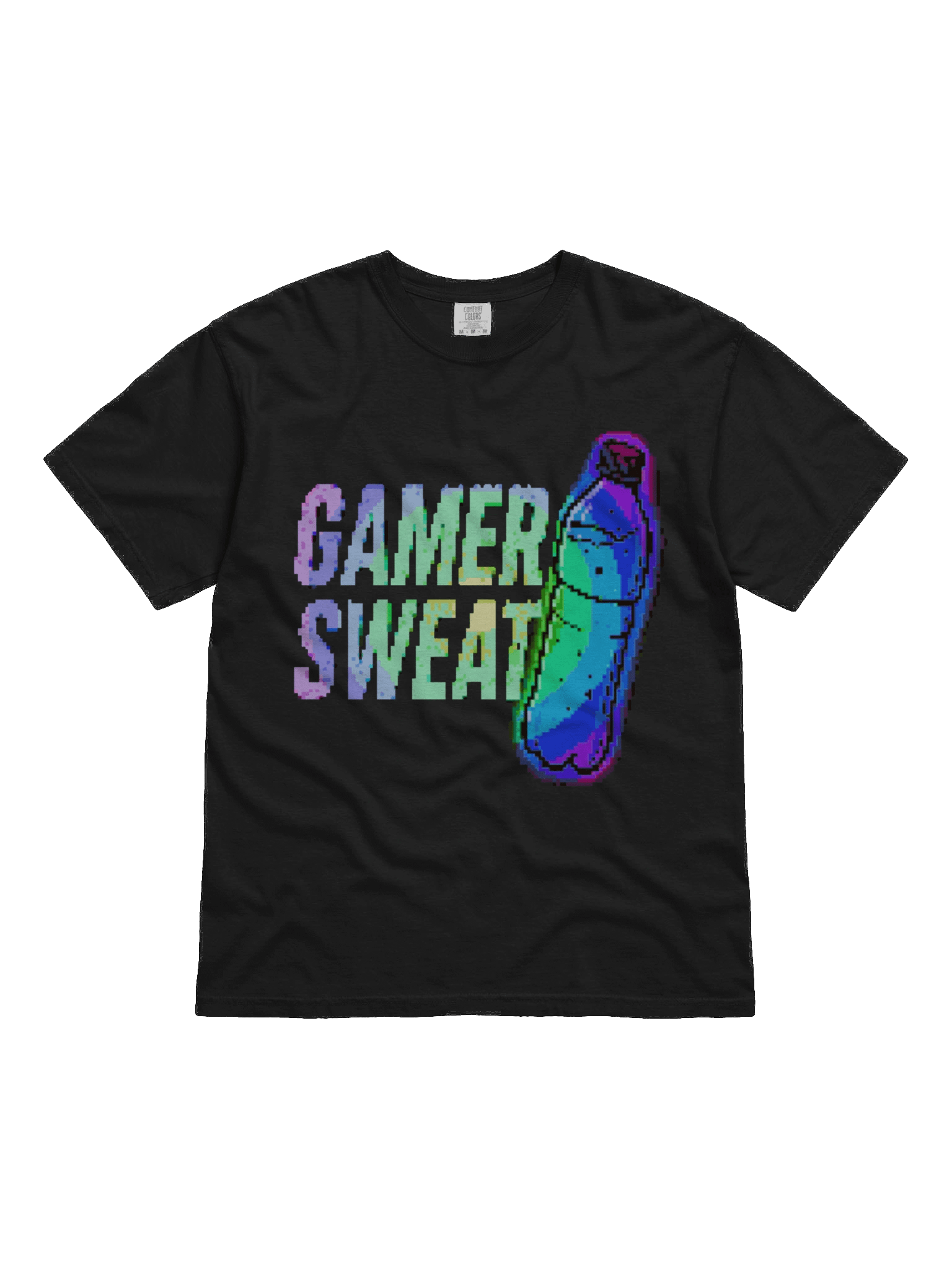Pixelated Gamer Sweat™ Illustration T-Shirt product image (1)