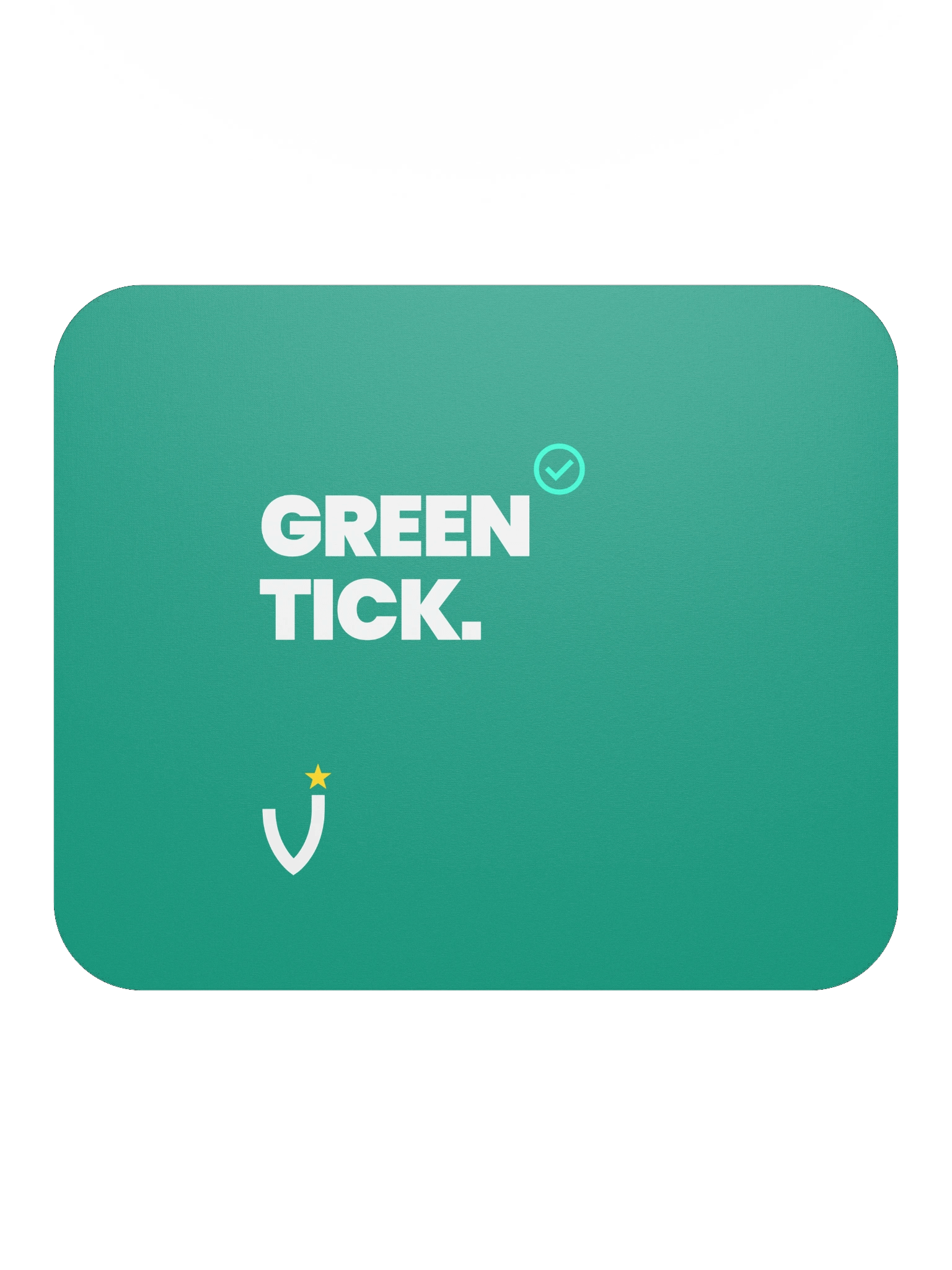 GREEN TICK Classic Mouse Pad product image (1)