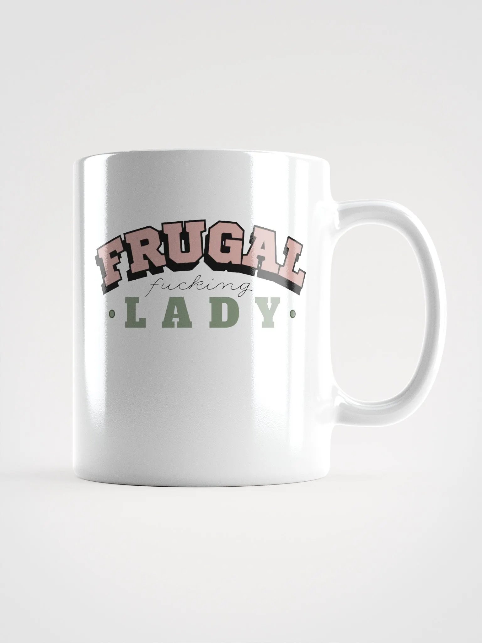 FRUGAL FUCKING LADY MUG product image (1)