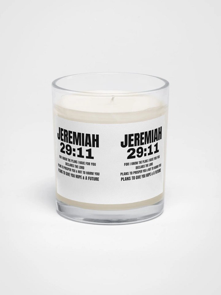 Jeremiah 29:11 Soy Wax Candle product image (1)