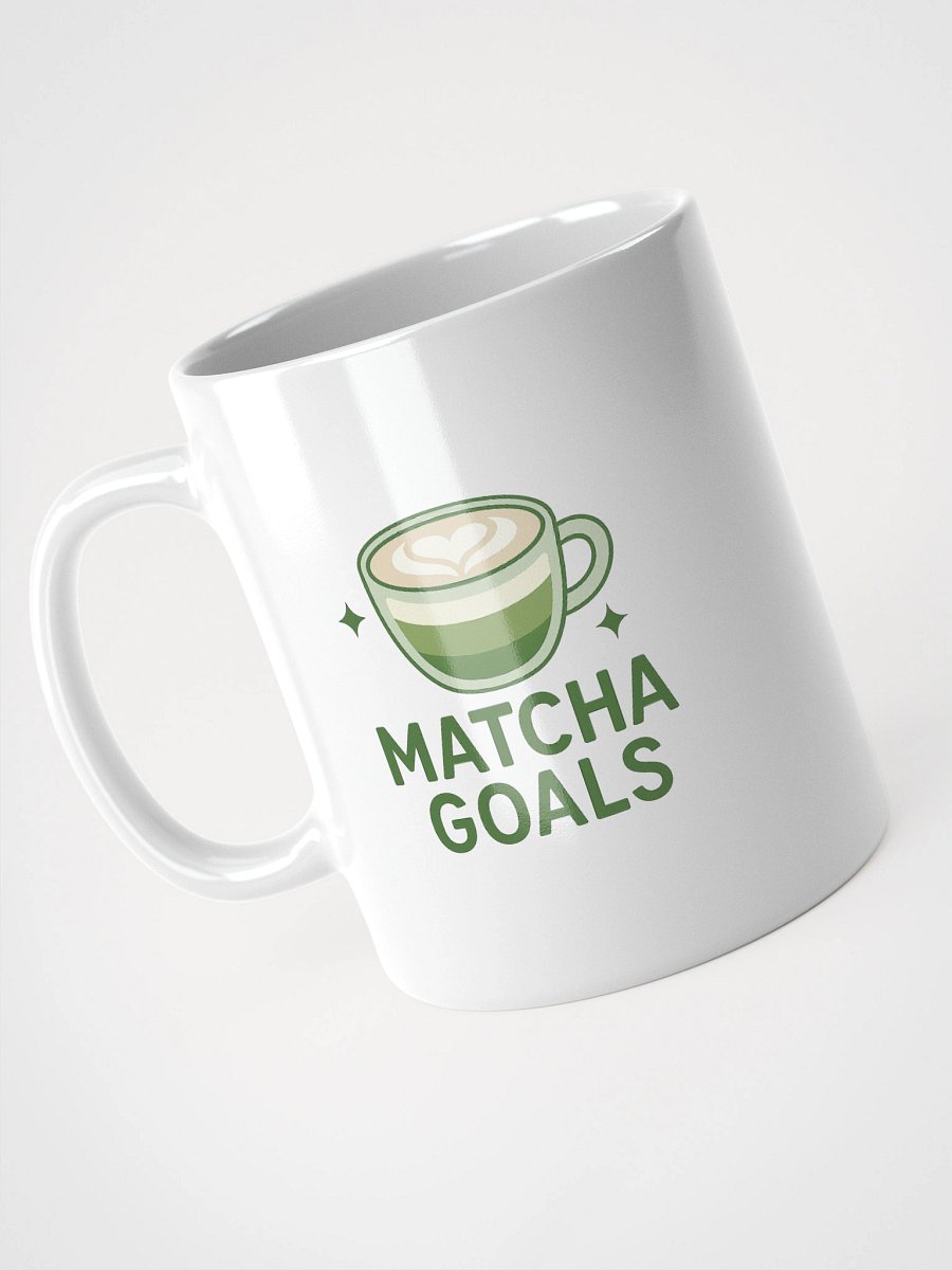 Matcha Goals – Glow-Up Mug product image (2)