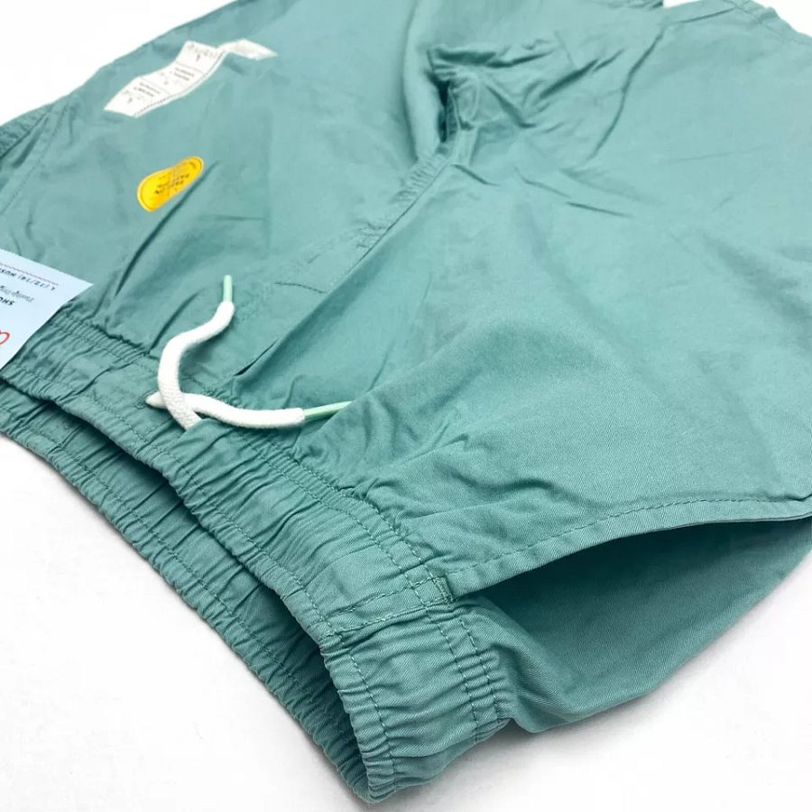 Cat & Jack Boys Size L 12/14 Husky Pull-On Drawstring Shorts West Coast Green product image (5)