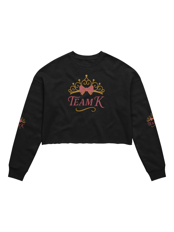 Team K (V-1) Crop Sweatshirt product image (1)
