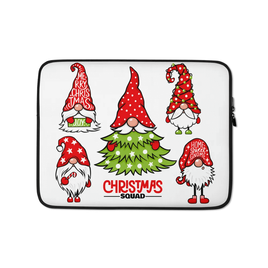 Festive Gnomes Laptop Sleeve product image (1)
