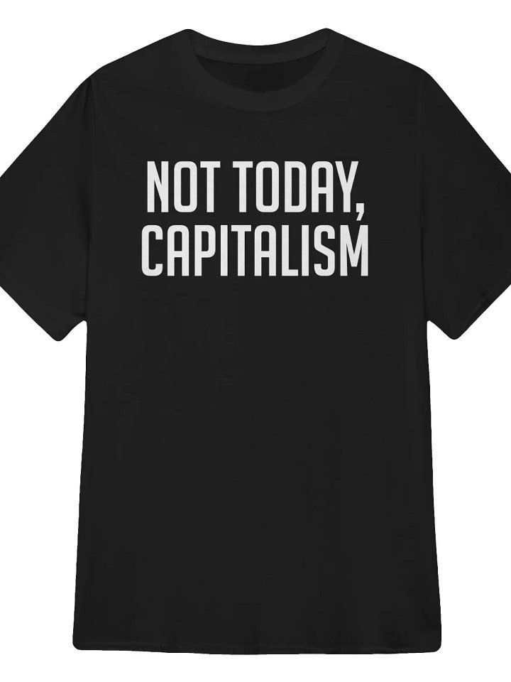 Not Today, Capitalism T-Shirt product image (1)