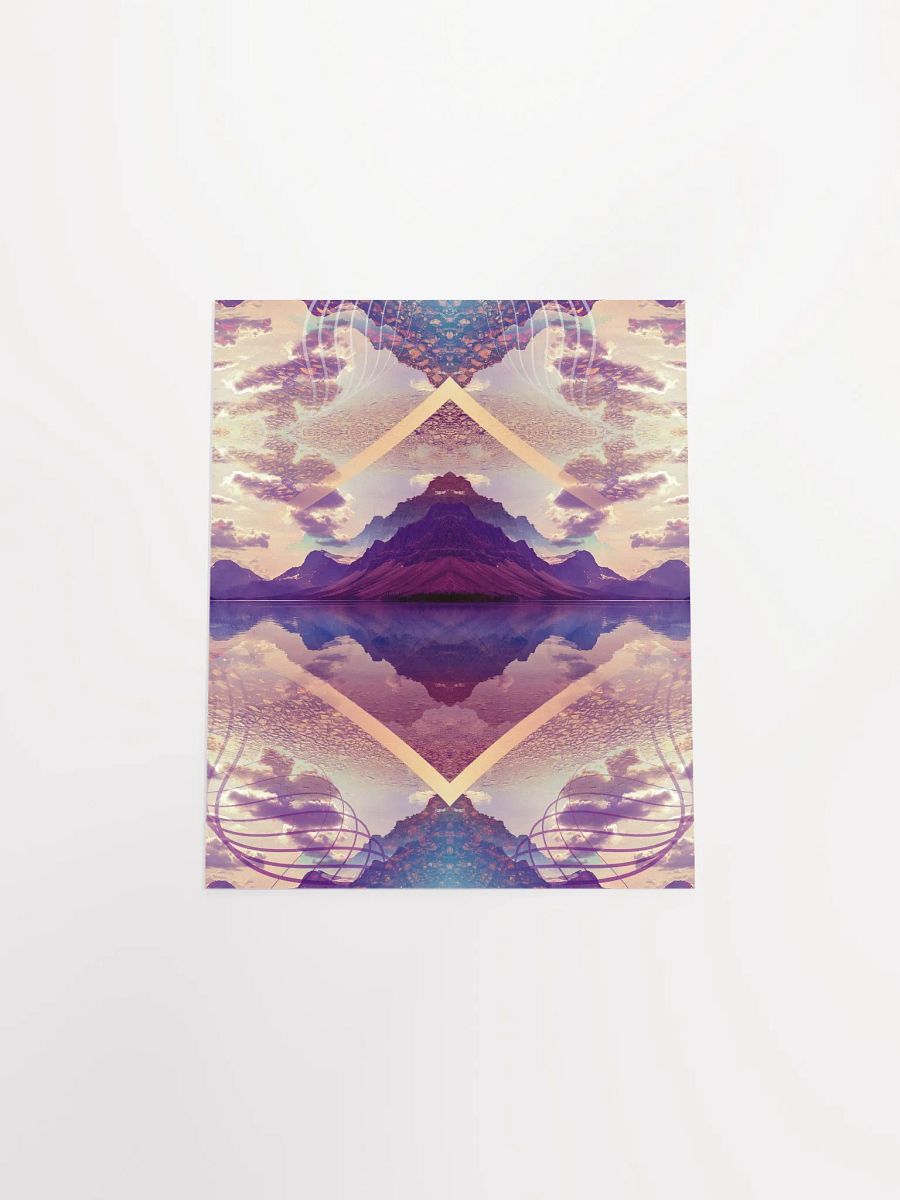 Geometric Art Print - Reflections (Cool) product image (4)