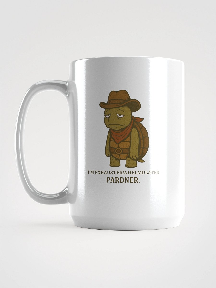 Tired Turtle Cowboy Mug product image (6)