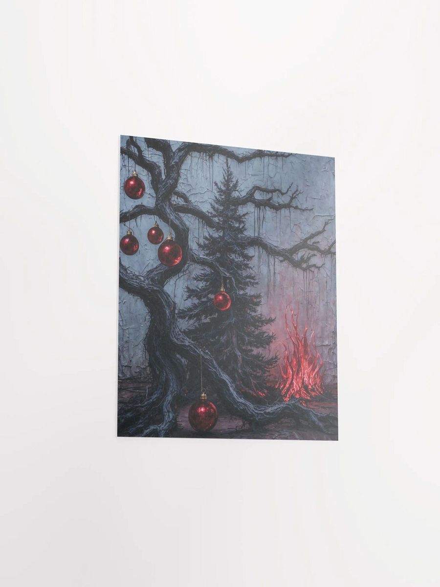 Black Christmas Tree Poster product image (20)