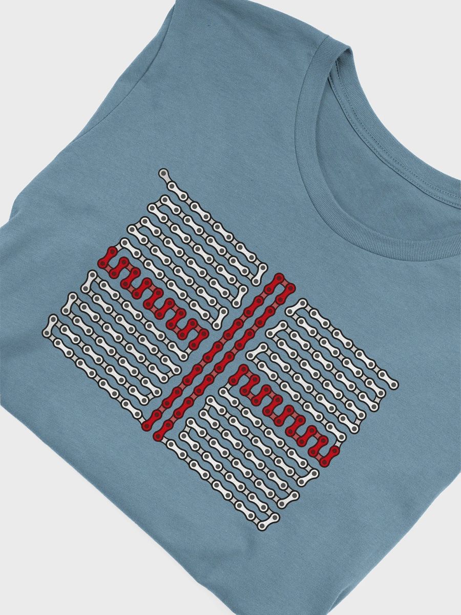England Bike Chain Flag on Darker Color Supersoft Tee product image (3)