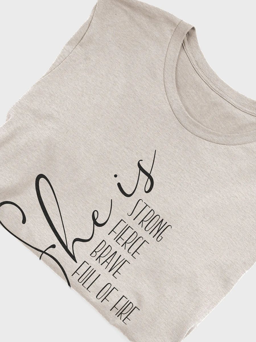 She is Strong Fierce Brave: Supersoft T-Shirt product image (40)