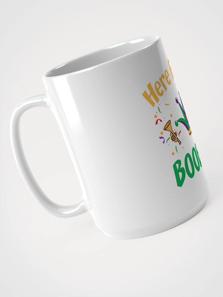 "Here For The BOOBeads" Mardi Gras Mug product image (3)