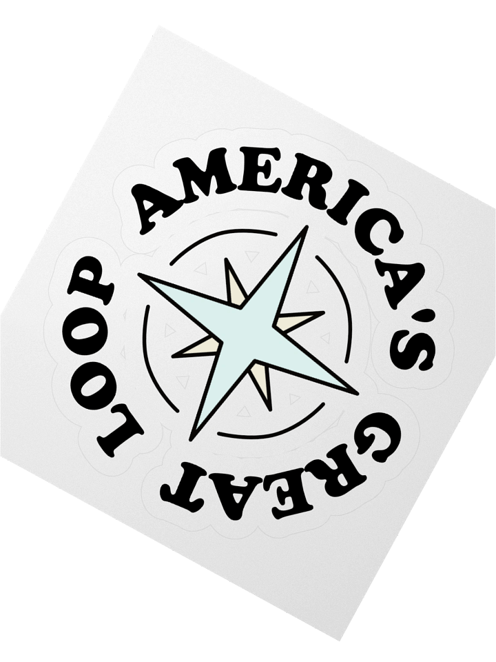 America’s Great Loop Compass Rose Sticker product image (2)